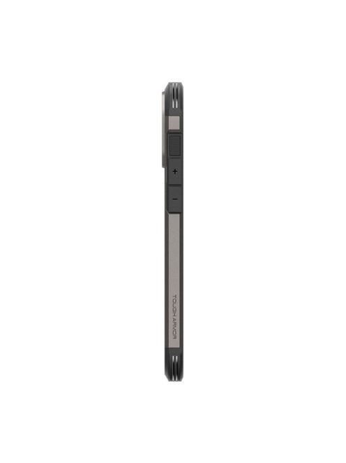 Spigen Tough Armor MagFit Apple iPhone 16 Pro tok, Gunmetal MagSafe, fekete