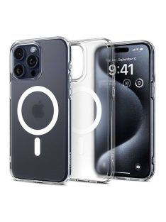   Spigen Ultra Hybrid MagFit Apple iPhone 16 Pro tok, Frost Clear tok, MagSafe, átlátszó