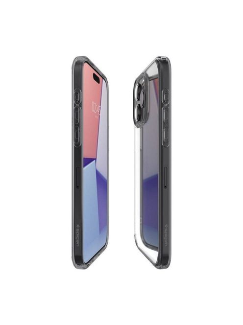 Spigen Ultra Hybrid Apple iPhone 16 Pro tok, Space Crystal, átlátszó-szürke