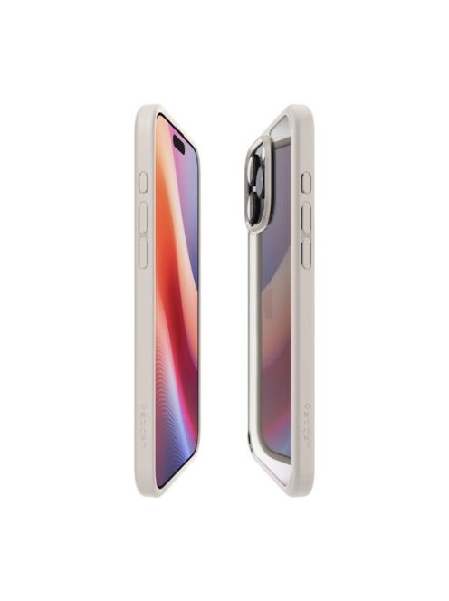 Spigen Ultra Hybrid Apple iPhone 16 Pro Max tok, Natural Titanium, átlátszó-bézs