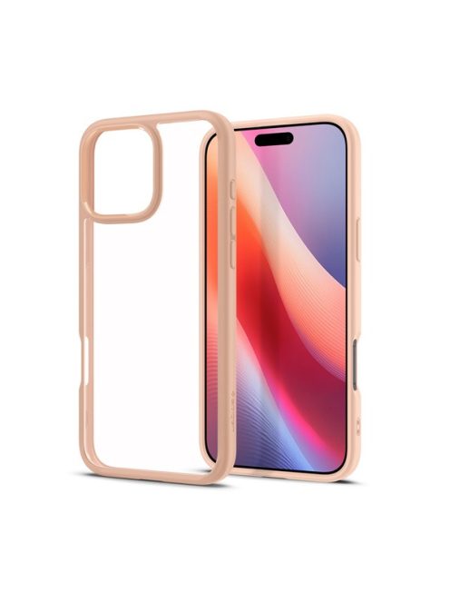 Spigen Ultra Hybrid Apple iPhone 16 Pro Max tok, Rose Titanium, rózsaszín