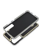 Teddy Bear Samsung Galaxy A35 5G csillogó köves tok, arany