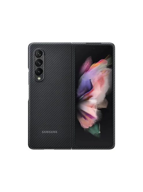 Samsung Galaxy Z Fold 3 Aramid gyári tok, fekete (EF-XF926SBEGWW)