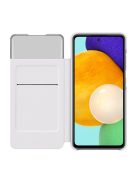 Samsung Galaxy A52 5G Smart View Cover oldalra nyíló/Flip gyári tok, fehér (EF-EA725PWEGEE)