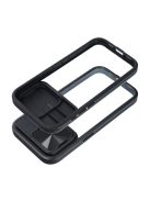 Slider Samsung Galaxy S24 FE kameravédős szilikon tok, fekete