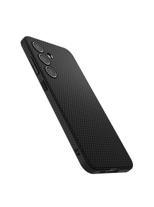 Spigen Liquid Air Samsung Galaxy S24 FE tok, Matte fekete, fekete