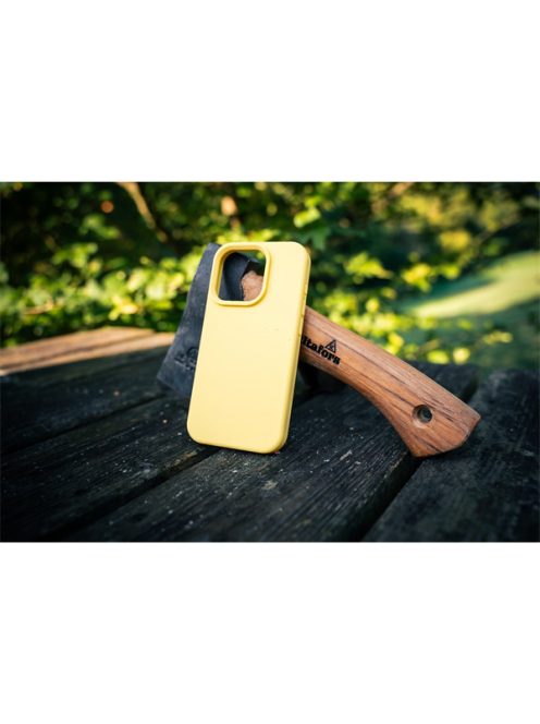 Tactical MagForce Velvet Smoothie Apple iPhone 16 MagSafe tok, Banana, sárga