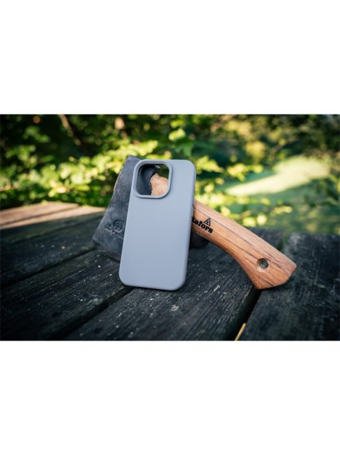 Tactical MagForce Velvet Smoothie Apple iPhone 15 MagSafe tok, Foggy, világosszürke