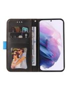 Apple Wooze Colour Wallet iPhone 16 Plus oldalra nyíló tok, stand, kártyatartóval, kézpánttal, kék