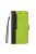 Apple Wooze Colour Wallet iPhone 16 Plus oldalra nyíló tok, stand, kártyatartóval, kézpánttal, zöld
