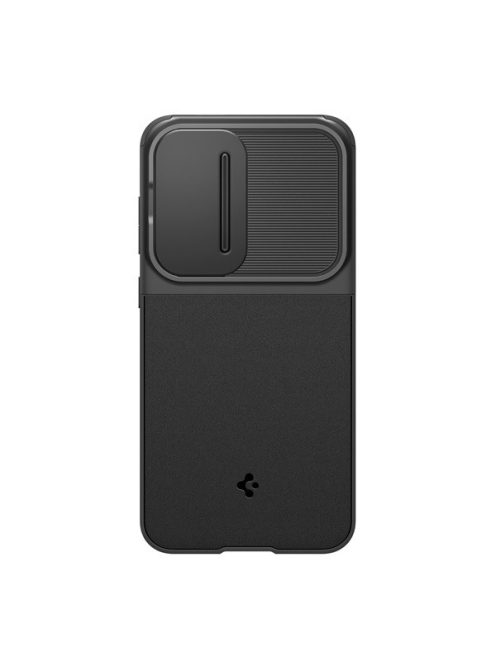 Spigen Optik Armor Samsung Galaxy S24 FE tok, Black, fekete