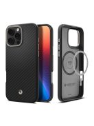 Spigen Enzo Aramid iPhone 16 Pro tok, Black Natural, fekete