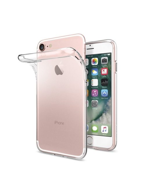 Spigen Liquid Crystal Apple iPhone SE 2022/2020/8/7 tok, Crystal Clear, átlátszó