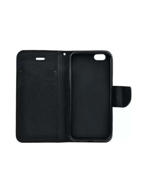 Fancy Samsung Galaxy J5 (2016) flip tok, fekete