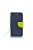 Fancy Huawei Y5 (2018) flip tok, kék-lime