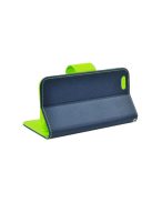 Fancy Huawei Y5 (2018) flip tok, kék-lime