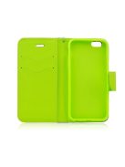 Fancy Huawei Y5 (2018) flip tok, kék-lime