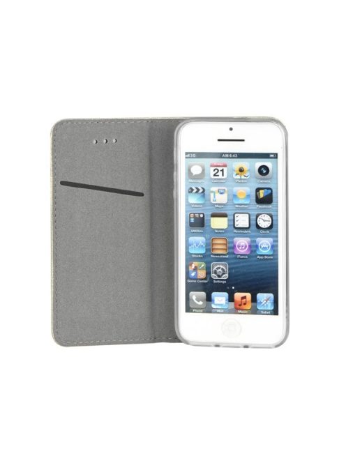 Magnet Huawei Y5 2018 mágneses flip tok, fekete