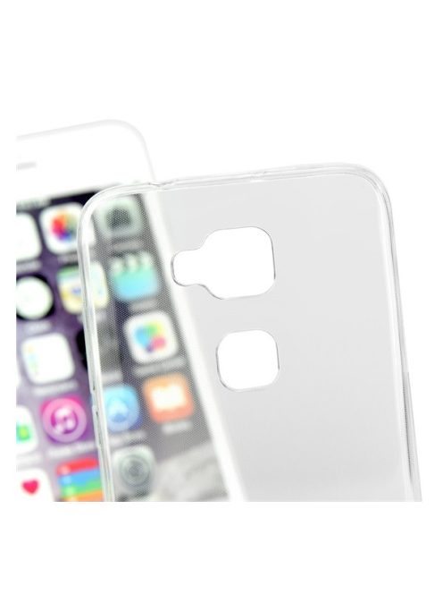Apple iPhone Xs Ultra Slim 0,3mm szilikon tok, átlátszó