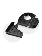 Forcell Carbon hátlap tok Huawei Mate 20 Lite, fekete