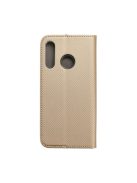 Magnet Huawei P30 Lite mágneses flip tok, arany