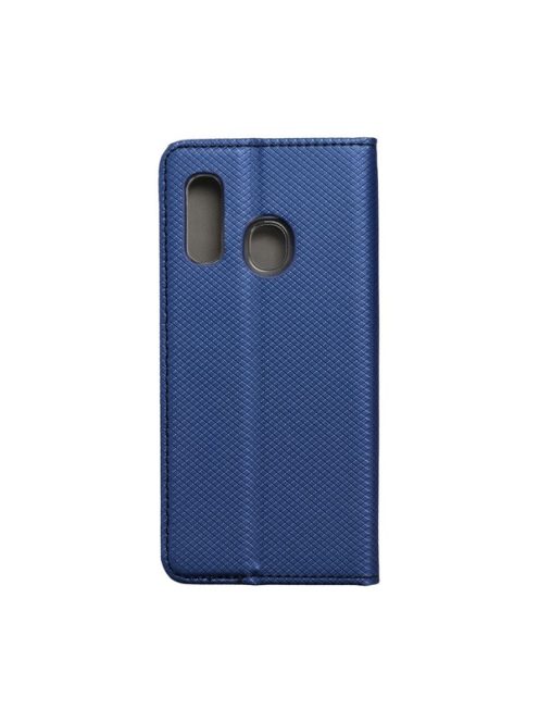 Magnet Samsung Galaxy A40 mágneses flip tok, kék