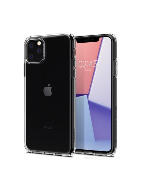 Spigen Liquid Crystal Apple iPhone 11 Pro tok, Crystal Clear, átlátszó