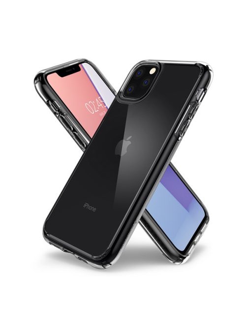 Spigen Ultra Hybrid Apple iPhone 11 Pro tok, Crystal Clear, átlátszó