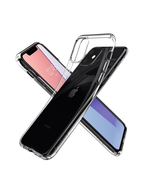 Spigen Liquid Crystal Apple iPhone 11 tok, Crystal Clear, átlátszó