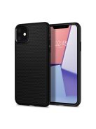 Spigen Liquid Air Apple iPhone 11 tok, Matte Black, fekete