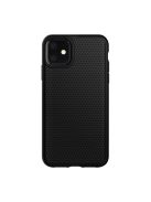 Spigen Liquid Air Apple iPhone 11 tok, Matte Black, fekete