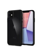 Spigen Ultra Hybrid Apple iPhone 11 tok, Matte Black, fekete