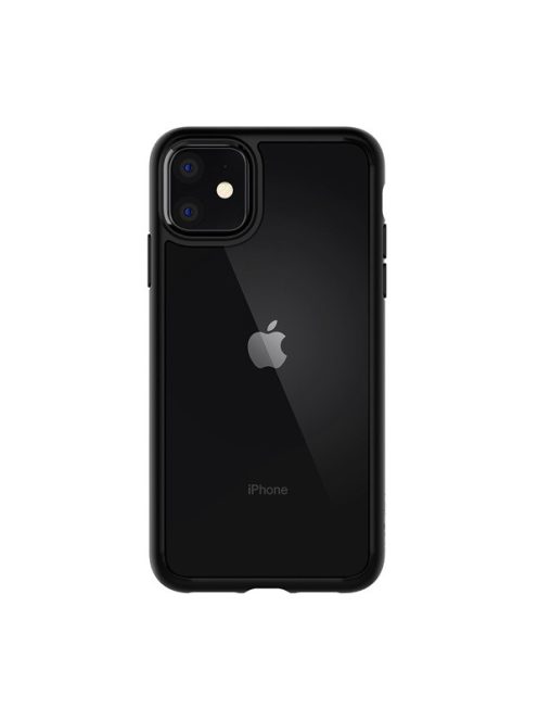 Spigen Ultra Hybrid Apple iPhone 11 tok, Matte Black, fekete