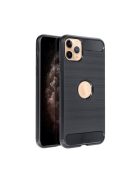 Forcell Carbon hátlap tok Apple iPhone 11 Pro Max, fekete