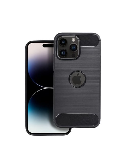 Forcell Carbon hátlap tok Apple iPhone 11 Pro Max, fekete