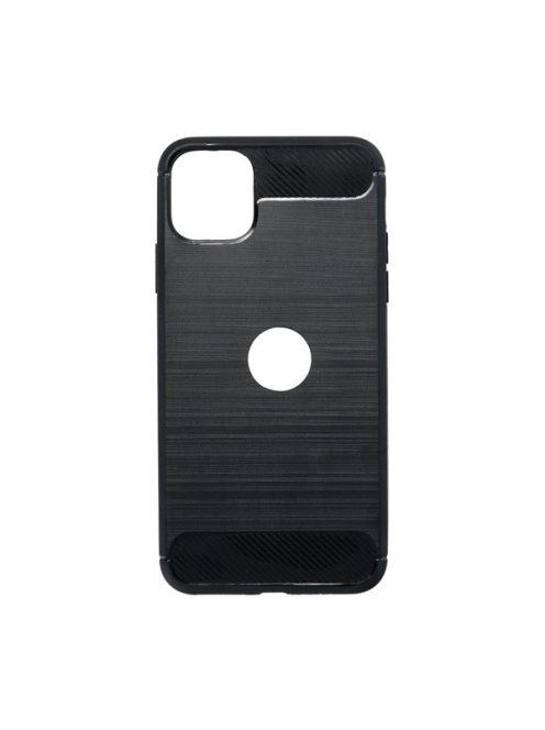 Forcell Carbon hátlap tok Apple iPhone 11 Pro Max, fekete