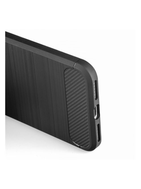 Forcell Carbon hátlap tok Apple iPhone 11 Pro Max, fekete