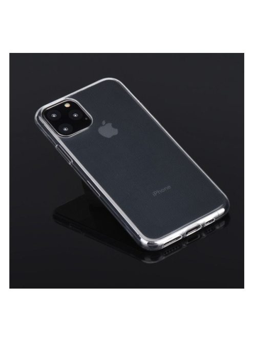 Apple iPhone 11 Pro Ultra Slim 0,3mm szilikon tok, átlátszó