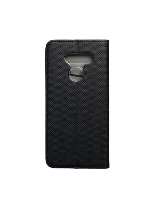 Magnet LG K50S  mágneses flip tok, fekete