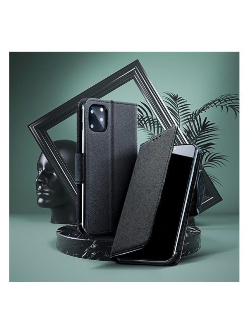 Fancy Xiaomi Redmi Note 10 / 10s flip tok, fekete