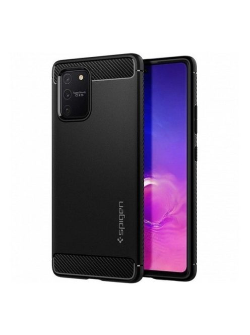 Spigen Rugged Armor Samsung Galaxy S10 Lite Matte Black tok, fekete