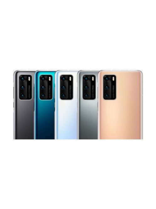 Huawei P40 Protective Cover, gyári tok, átlátszó