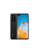 Huawei P40 Silicone Cover, gyári szilikon tok, fekete