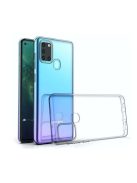 Samsung A217 Galaxy A21s Ultra Slim 0,5mm szilikon tok, átlátszó