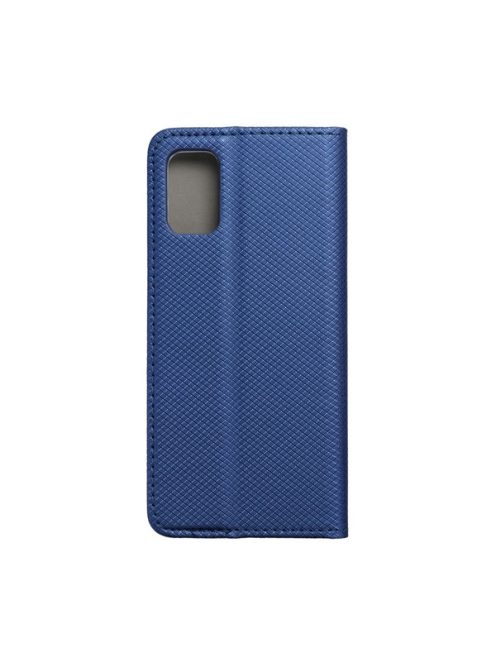 Magnet Samsung A415 Galaxy A41 mágneses flip tok, kék