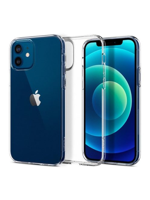 Spigen Liquid Crystal Apple iPhone 12/12 Pro tok, Crystal Clear, átlátszó