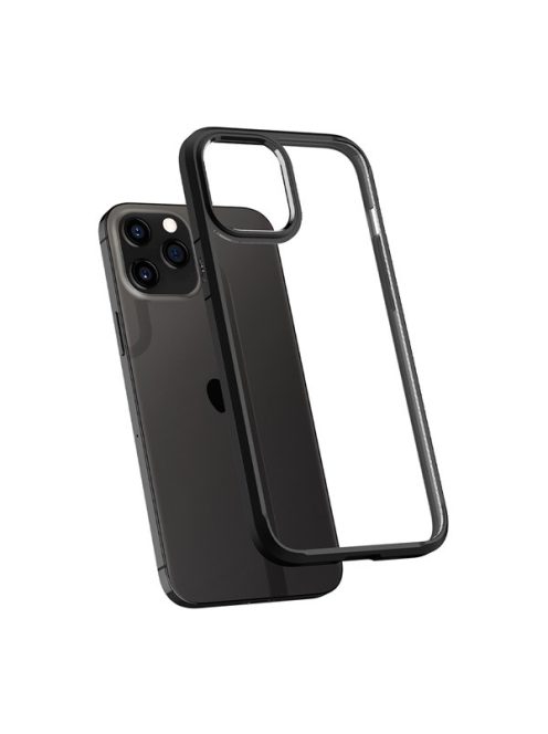 Spigen Ultra Hybrid Apple iPhone 12/12 Pro tok, Matte Black, fekete