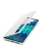 Samsung G780 Galaxy S20 FE Clear View Cover, gyári flip tok, fehér, EF-ZG780CW