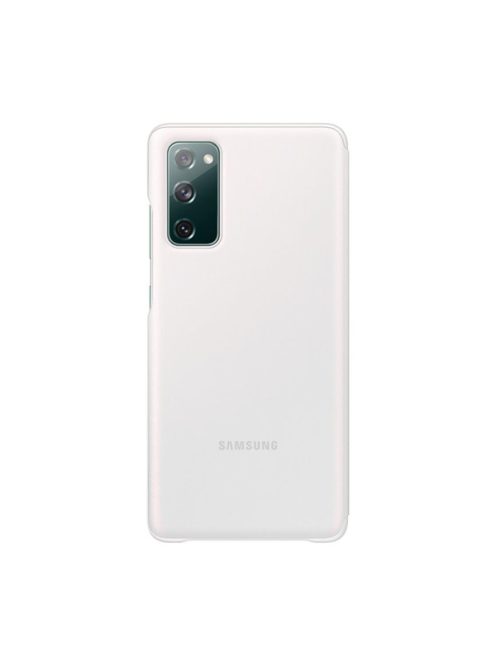 Samsung G780 Galaxy S20 FE Clear View Cover, gyári flip tok, fehér, EF-ZG780CW