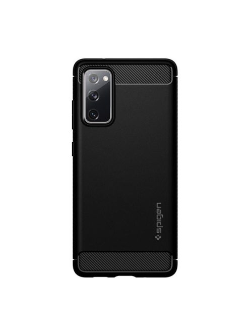 Spigen Rugged Armor Samsung Galaxy S20 FE tok, Matte Black, fekete